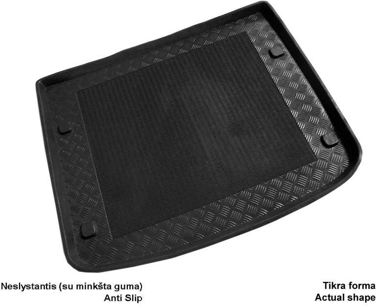 Pagasiruumi matt plastik MIX PLAST Volkswagen Caddy 5d. 2004->, 30003
